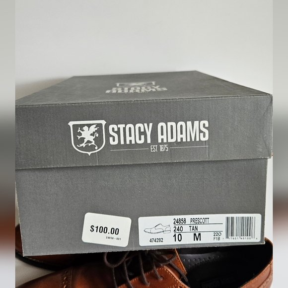 Mens Stacy Adams Lace-Up Shoes - Picture 4 of 4